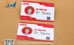 Thẻ Nhân Viên – Hướng Dẫn Chọn Mẫu Thẻ Đeo Chuyên Nghiệp